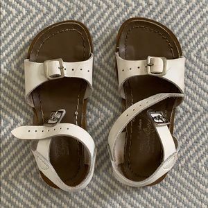 Girls Saltwater Sandals size 10